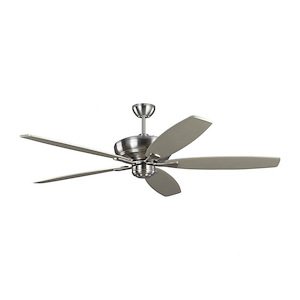 Monte Carlo Fans-Dover-5 Blade Ceiling Fan with Handheld Control in  Style-60 Inch Wide by 15.81 Inch High - 931606