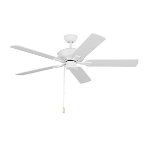 Monte Carlo Fans-Linden-5 Blade Ceiling Fan In Traditional Style-13.3 Inch Tall and 52 Inch Wide - 1272686