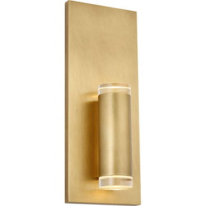 Dobson II-13W 1 277V LED Bath Vanity In Contemporary Style-12.8 Inch Tall and 2.9 Inch Wide - 1259280