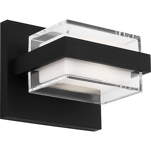 Kamden - 277V 11.8W 1 LED Bath Vanity In Contemporary Style-4.3 Inches Tall and 4.7 Inches Wide - 1292046