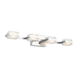 Kamden - 41.4W 4 LED Bath Vanity In Contemporary Style-5 Inches Tall and 5.6 Inches Wide - 1002946