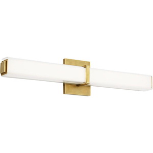 Milan 24-277V 20W 1 LED Bath Vanity In Modern Style 5 Inch Tall and 2.8 Inch Wide - 1084218