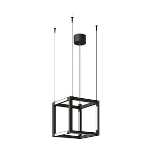 Tech Lighting-Brox Cube 12-187.2W 12 LED Line-Voltage Pendant In Contemporary Style-13.9 Inch Tall and 13 Inch Wide - 1260241