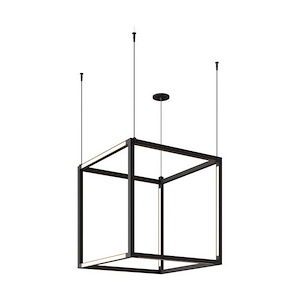 Tech Lighting-Brox Cube 24-460.8W 12 LED Line-Voltage Pendant In Modern Style-25.9 Inch Tall and 25 Inch Wide - 1261147