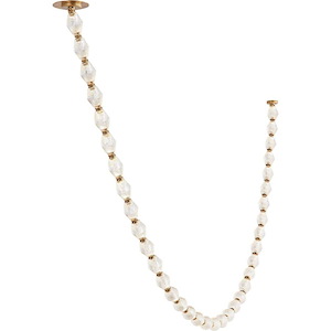 Collier 108-36.9W 1 277V LED Chandelier-121.7 Inch Tall and 2 Inch Wide - 1257835