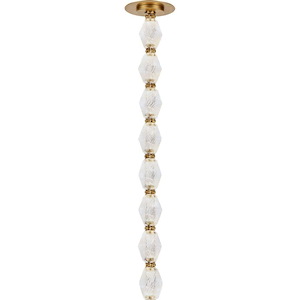 Collier 24-8.2W 1 277V LED Line-Voltage Pendant-32.6 Inch Tall and 2 Inch Wide - 1258845