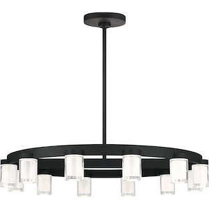 Esfera-613.2W 12 277V LED Medium Chandelier-4.8 Inch Tall and 32 Inch Wide - 1260312