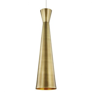 Tech Lighting-Windsor-6.5W 1 LED FreeJack Pendant In Mid-Century Modern Style-18 Inch Tall and 4.5 Inch Wide