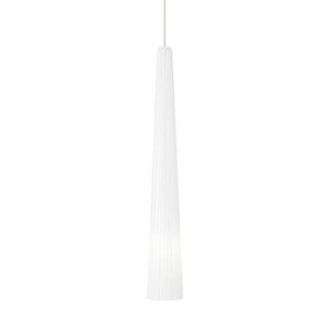 Tech Lighting-Zenith-1 Light Small FreeJack Pendant In Modern Style-19.5 Inch Tall and 3 Inch Wide