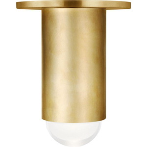 Ebell-10.5W 1 277V LED Small Flush Mount-5.7 Inch Tall and 4.5 Inch Wide - 1261100