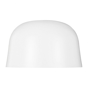 Tech Lighting-Foundry 15-13W 1 LED Flush Mount In Modern Style 7.1 Inch Tall and 14.4 Inch Wide - 1084196