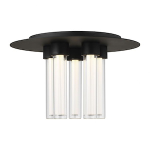 Tech Lighting-Kola 13-277V 126.5W 5 LED Flush Mount In Modern Style 8.1 Inch Tall and 13 Inch Wide