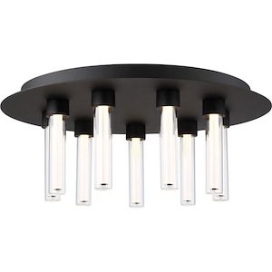 Kola 22-277V 344.7W 9 LED Flush Mount In Modern Style 8.8 Inch Tall and 22 Inch Wide - 1084207
