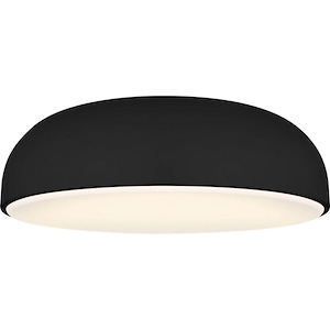 Kosa 13-277V 25.6W 1 LED Flush Mount In Contemporary Style 3.9 Inch Tall and 13 Inch Wide - 1084210