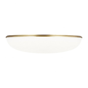 Tech Lighting-Megan-42W 1 LED Flush Mount In Modern Style 2.7 Inch Tall and 13 Inch Wide