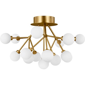 Sean Lavin-25 Inch 41.6W 16 LED Flush Mount - 1003085