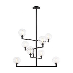 Gambit - 5W 8 LED Chandelier In Contemporary Style-29.6 Inches Tall and 31.1 Inches Wide - 1292015