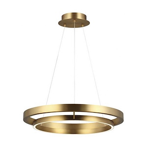 Grace - 50.7W 1 LED Chandelier-3.8 Inches Tall and 30 Inches Wide - 1336573