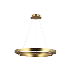 Grace - 80.3W 1 LED Chandelier-3.8 Inches Tall and 35.8 Inches Wide