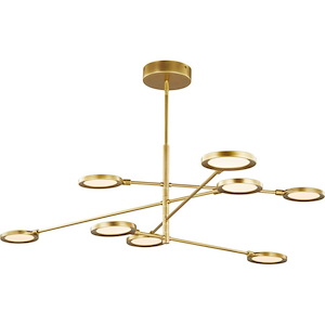Spectica 8-448W 8 277V LED Chandelier In Modern Style-7.1 Inch Tall and 5.3 Inch Wide - 1261896