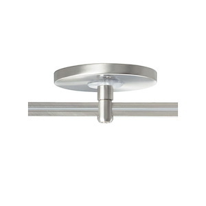 Tech Lighting-Accessory-4 Inch Round Monorail Single Power Feed Canopy