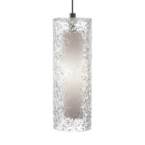 Tech Lighting-Mini Rock Candy-Low-Voltage Cylinder Monopoint Pendant