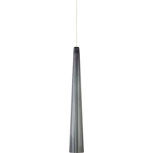Zenith-1 Light Large Monopoint Pendant In Modern Style-27 Inch Tall and 4 Inch Wide - 1259485