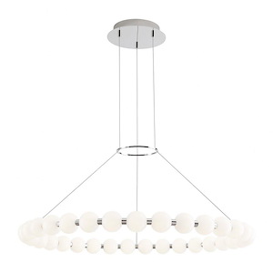 Tech Lighting-Orbet 36-42.7W 1 LED Chandelier In Modern Style 2.8 Inch Tall and 36.1 Inch Wide