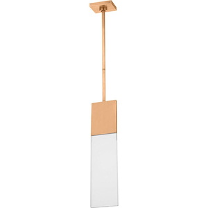 Kulma-8.3W 1 277V LED Medium Outdoor Pendant-20.4 Inch Tall and 0.6 Inch Wide - 1257535