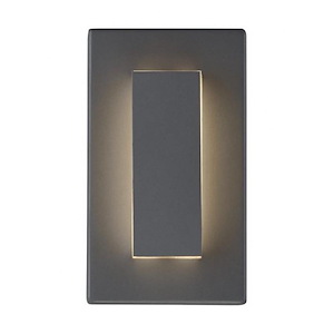 Tech Lighting-Aspen 8-15.1W 1 LED Outdoor Wall Sconce In Contemporary Style-8 Inch Tall and 2.8 Inch Wide