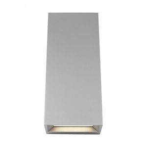 Tech Lighting-Pitch 12-26.2W 1 LED Outdoor Wall Mount In Modern Style 12 Inch Tall and 3.9 Inch Wide