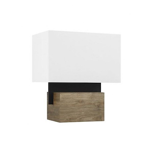 Slab - 10W 1 LED Table lamp In Contemporary Style-18.1 Inches Tall and 10.5 Inches Wide - 1292060