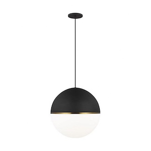 Tech Lighting-Akova-17W 1 LED Extra Large Line-Voltage Pendant-18 Inch Tall and 18 Inch Wide