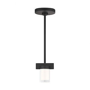 Esfera-7.8W 1 LED Small Line-Voltage Pendant-4.8 Inch Tall and 2.5 Inch Wide - 1259340
