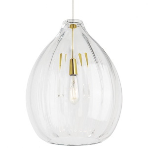 Tech Lighting-Harper-3.5W 1 LED Line-Voltage Pendant In Contemporary Style 20.3 Inch Tall and 16 Inch Wide