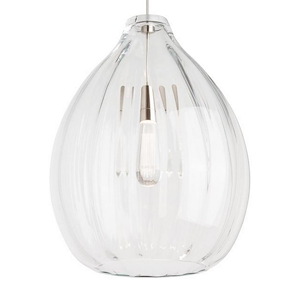 Tech Lighting-Harper-Glass Contemporary Pendant with Adapter-Line-Voltage