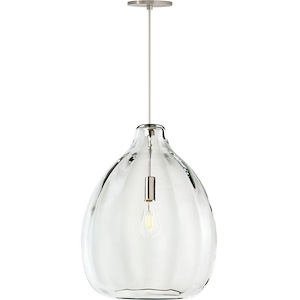 Harper-Glass Contemporary Pendant with Adapter-Line-Voltage - 465775