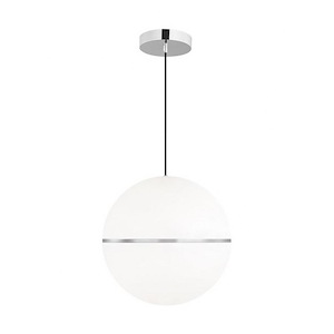 Tech Lighting-Hanea-40W 1 LED Extra Large Line-Voltage Pendant-18 Inch Tall and 18 Inch Wide