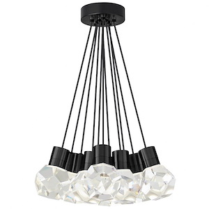 Tech Lighting-Kira-99W 11 LED Line-Voltage Pendant-7.1 Inch Tall and 20 Inch Wide