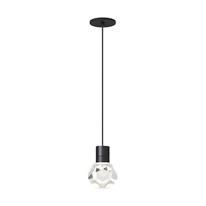 Tech Lighting-Kira-9W 1 LED Line-Voltage Pendant-7.1 Inch Tall and 4.8 Inch Wide