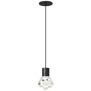 Tech Lighting-Kira-9W 1 LED Line-Voltage Pendant-7.1 Inch Tall and 4.8 Inch Wide