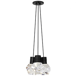 Tech Lighting-Kira-27W 3 LED Line-Voltage Pendant-7.1 Inch Tall and 10 Inch Wide