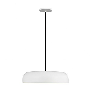 Tech Lighting-Kosa 18-21.2W 1 LED Line-Voltage Pendant In Modern Style 4.5 Inch Tall and 18 Inch Wide - 1084212