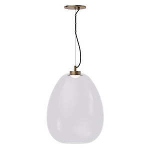 Tech Lighting-Kapoor-10.8W 1 277V LED Medium Line-Voltage Pendant-17.8 Inch Tall and 13 Inch Wide