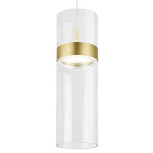 Tech Lighting-Manette Grande-18W 1 277V LED Line-Voltage Pendant In Modern Style-15.5 Inch Tall and 5 Inch Wide