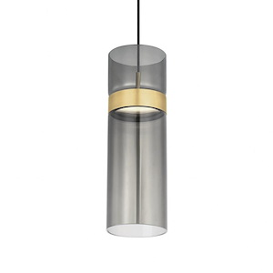 Tech Lighting-Manette Grande-18W 1 LED Line-Voltage Pendant In Modern Style-15.5 Inch Tall and 5 Inch Wide - 1258831