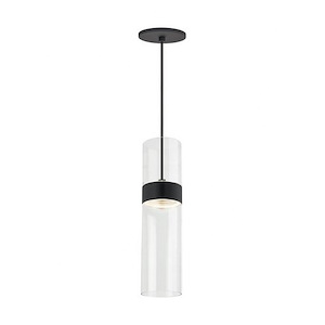 Tech Lighting-Manette-15W 1 277V LED Medium Line-Voltage Pendant-13.3 Inch Tall and 3.5 Inch Wide