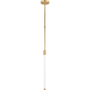 Phobos-7.8W 1 LED Small Line-Voltage Pendant-21 Inch Tall and 1.5 Inch Wide - 1256969