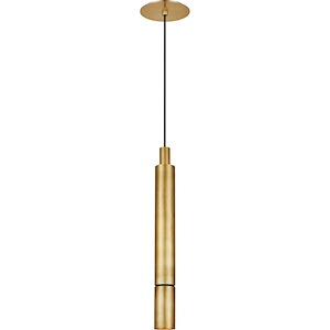Sottile-10.8W 1 277V LED Extra Large Line-Voltage Pendant-27 Inch Tall and 3 Inch Wide - 1258775