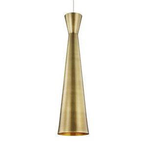 Tech Lighting-Windsor-1 Light Line-Voltage Pendant In Contemporary Style-18 Inch Tall and 4.5 Inch Wide - 1260120